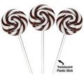 Petite Swirly Ripple Lollipops - Black Cherry